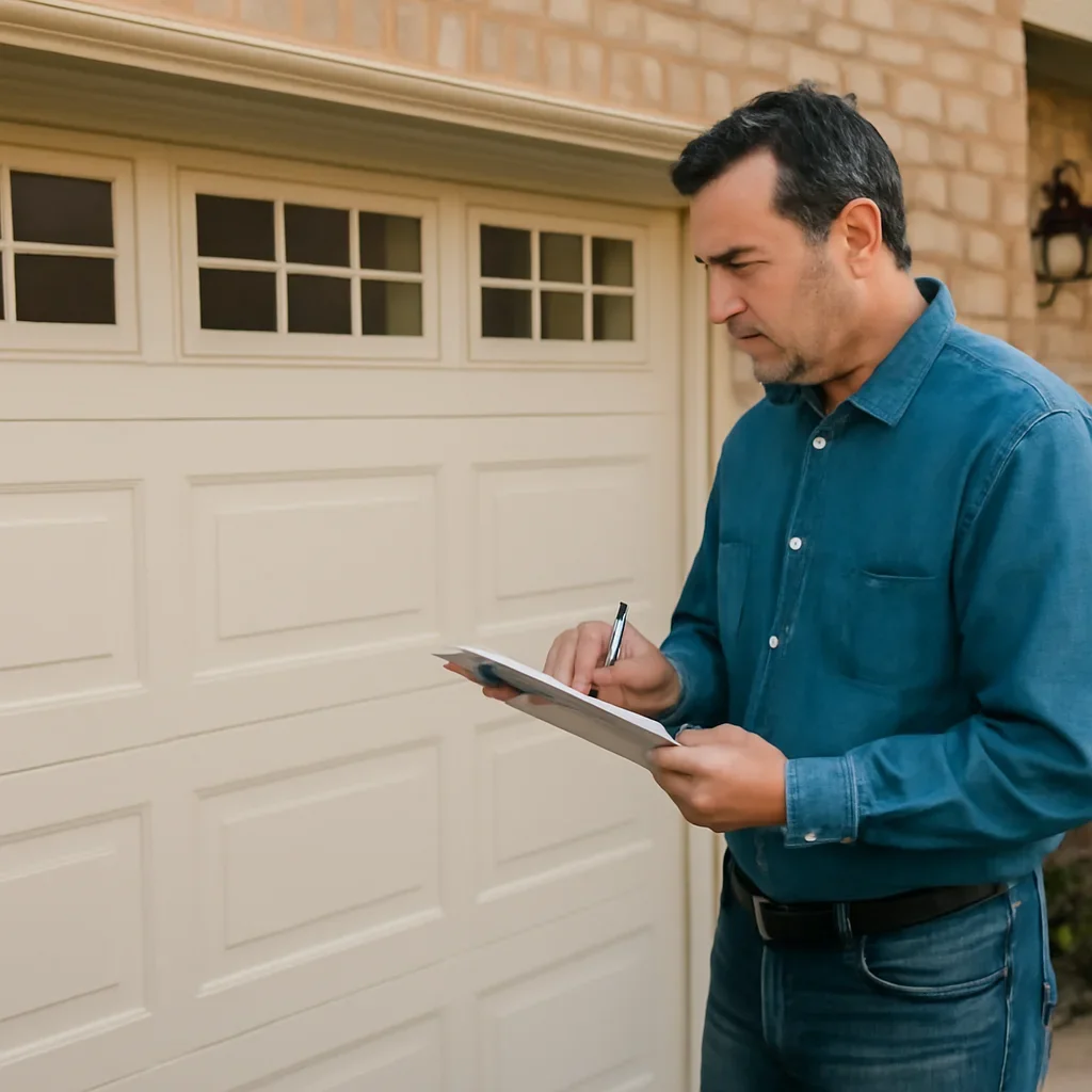 Garage door inspection related to Garage Door Longevity Vancouver
