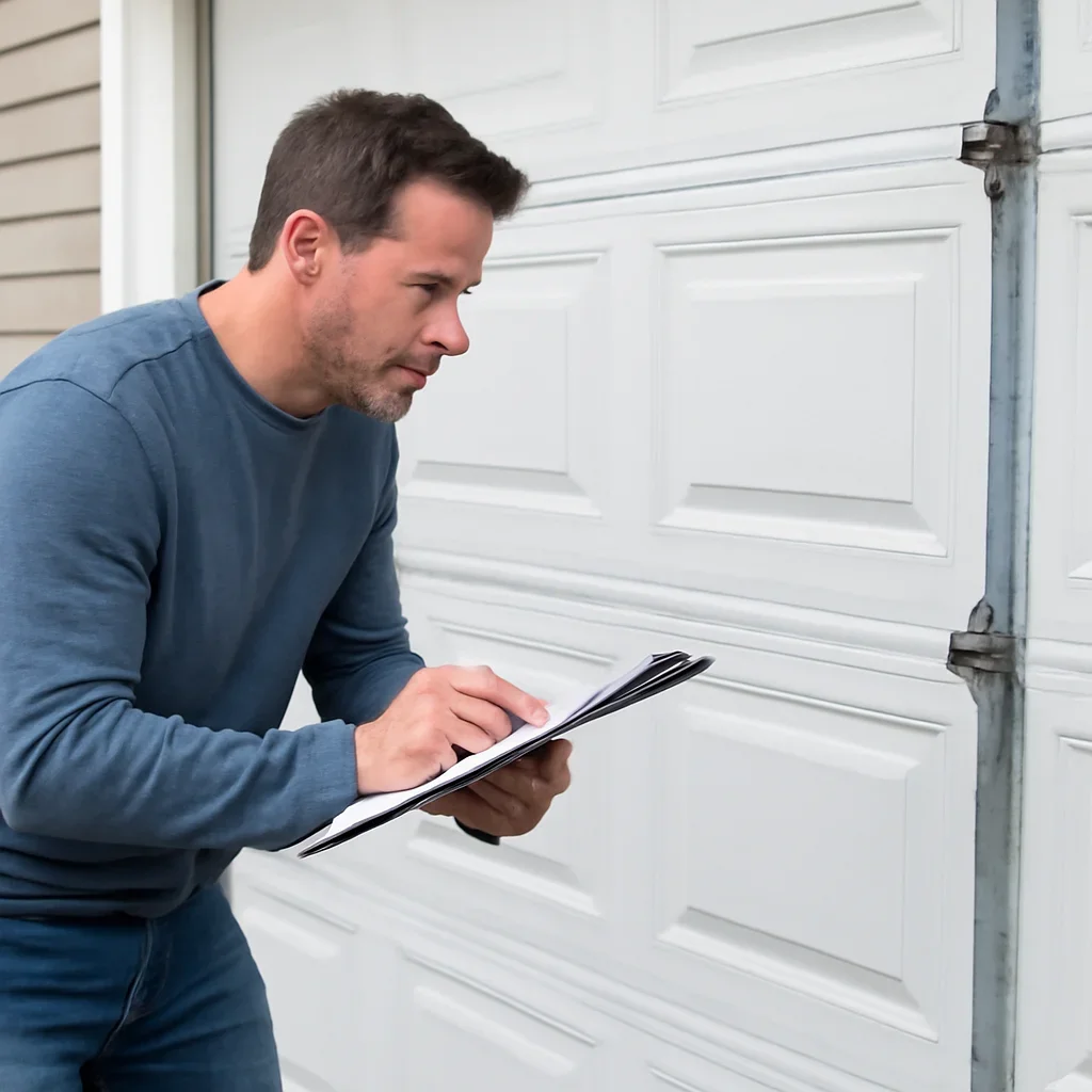 Garage door inspection related to Garage Door Maintenance Langley