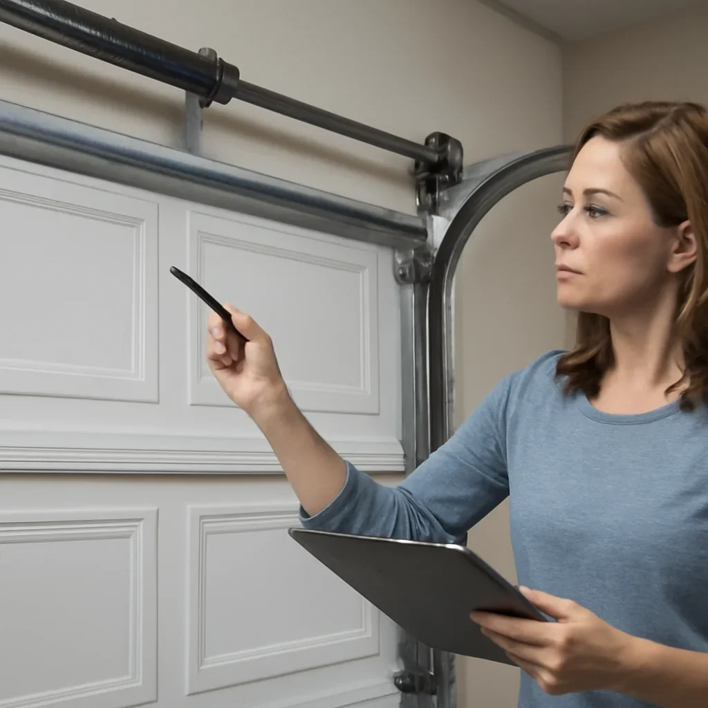 Garage door inspection related to Garage Door Spring Repair BC