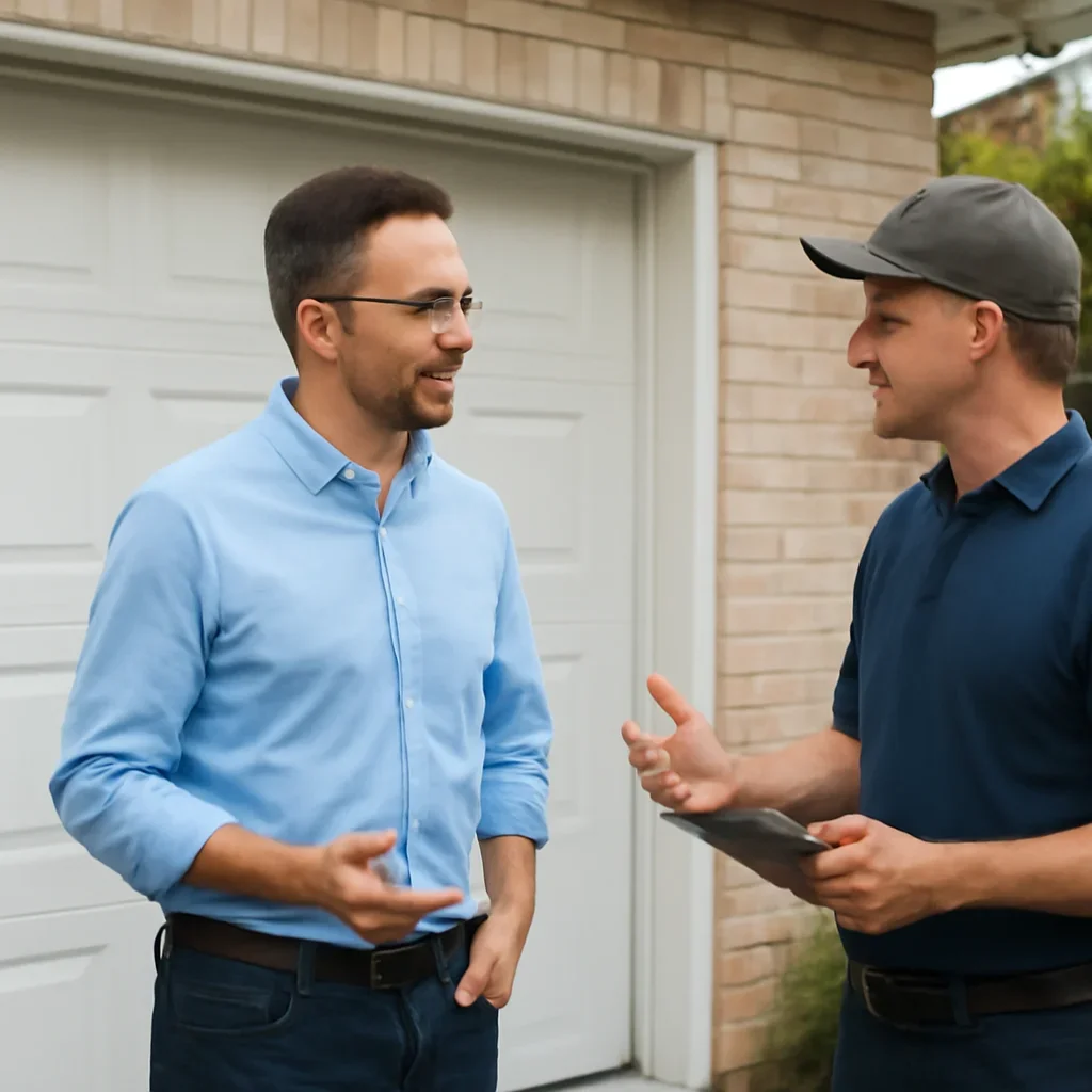 Garage door replacement planning for an Abbotsford BC property