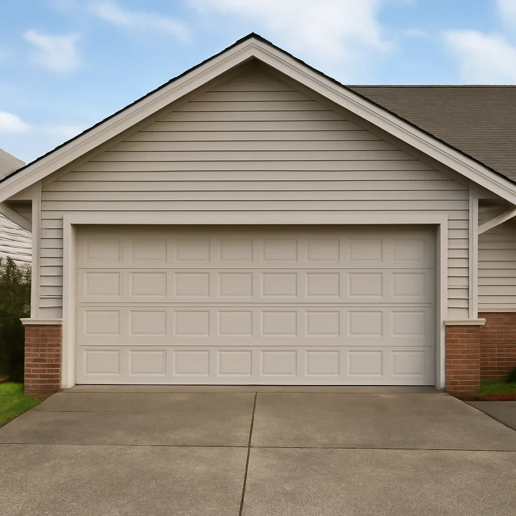 Garage door opening and property conditions at a Langley home