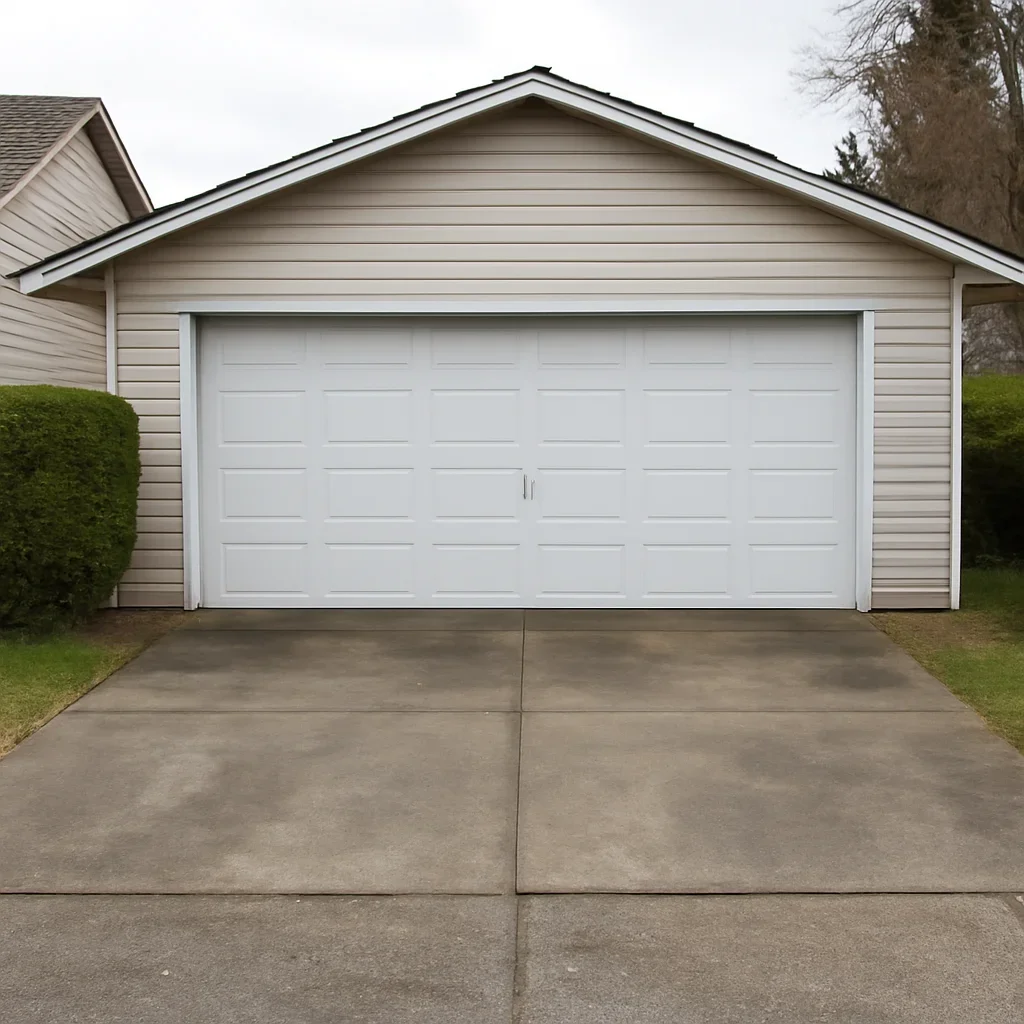 Residential garage and driveway conditions in Maple Ridge, British Columbia