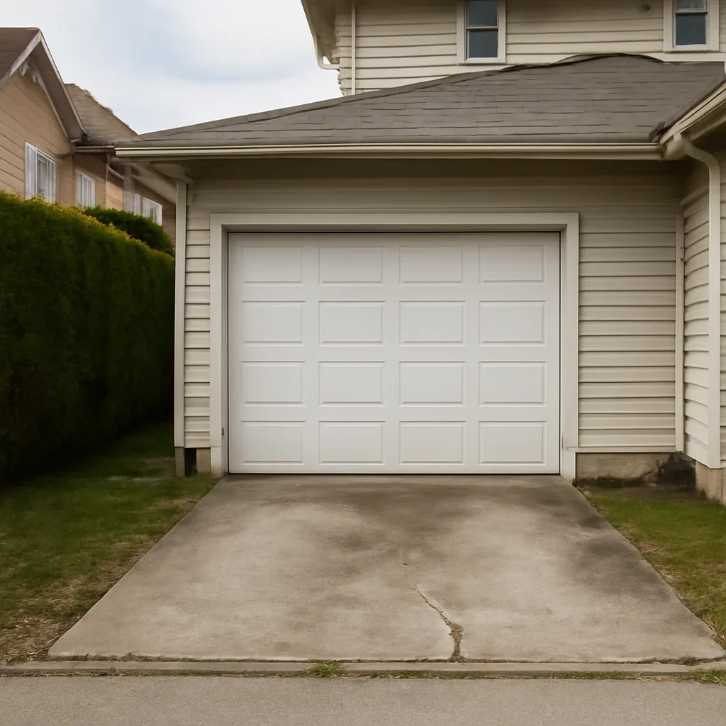 Garage and residential access conditions in New Westminster