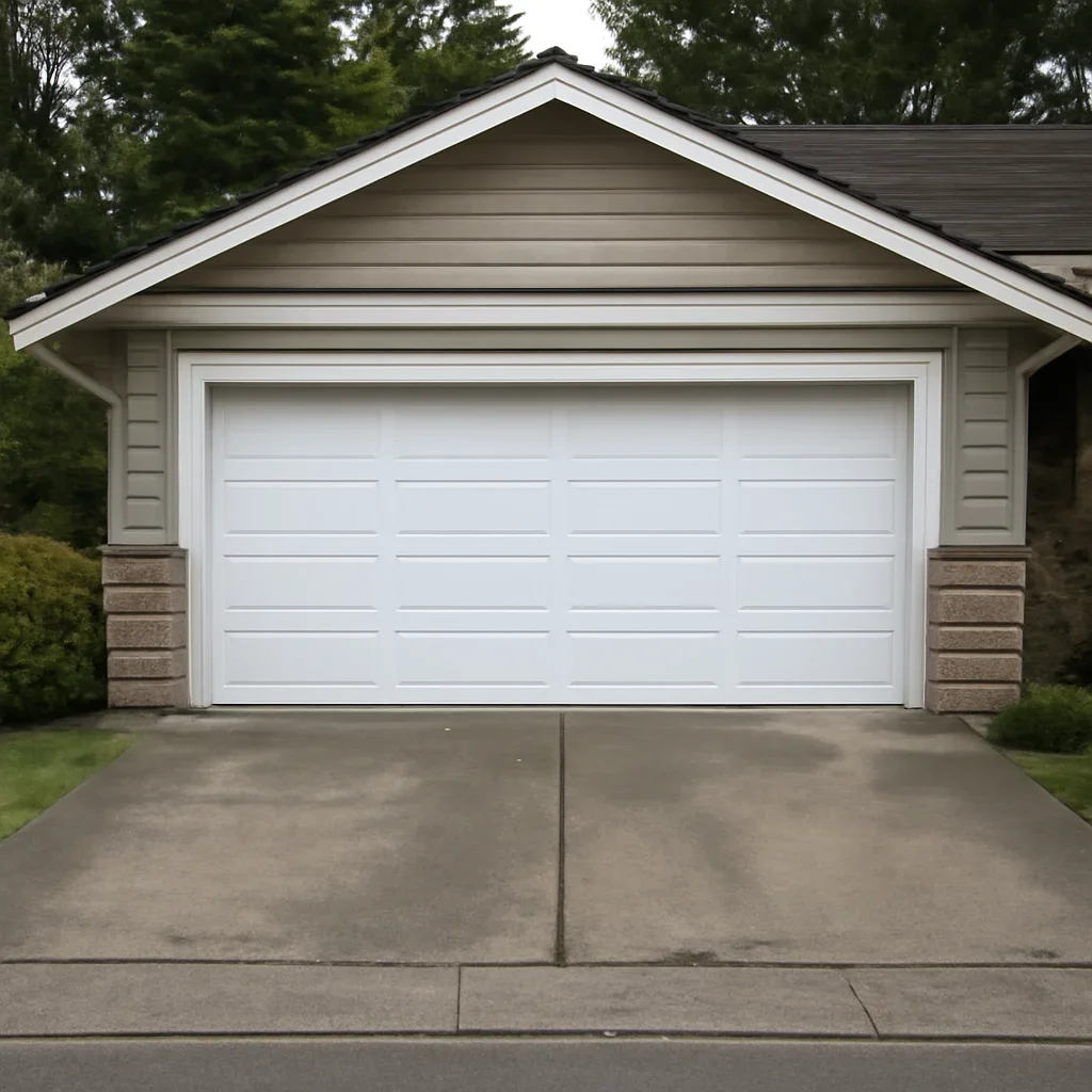 Garage and driveway conditions at a North Vancouver home