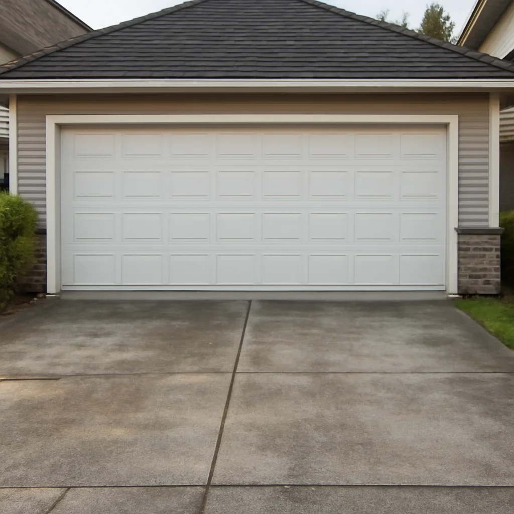 Residential garage and opener system at a White Rock BC home
