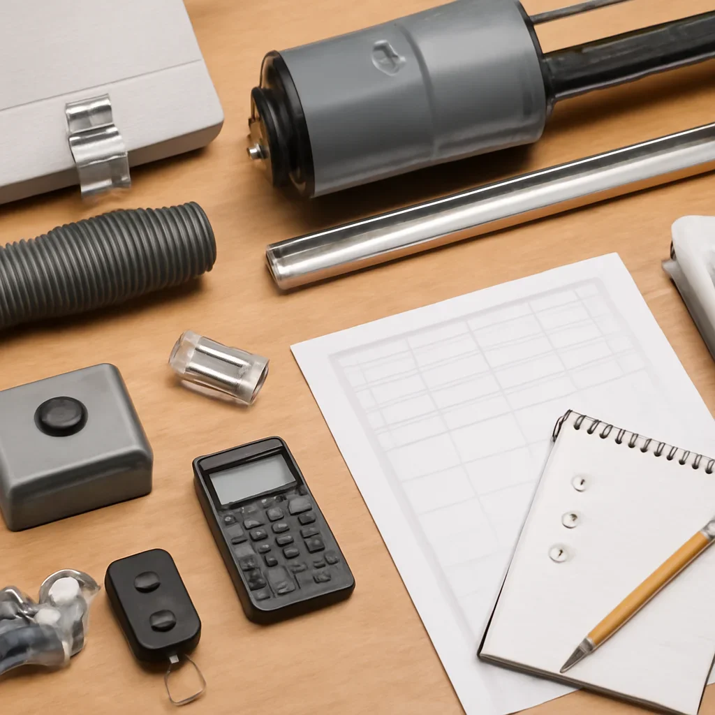 Garage door hardware, door construction and installation factors that affect project pricing